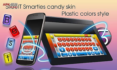 slideit smarties candy skin
