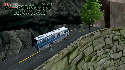 uphill climb bus drive-offroad