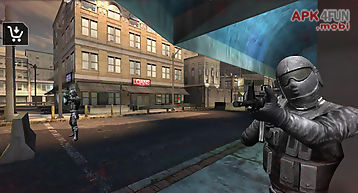 Urban commando shooting 3d