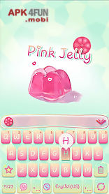 pink jelly ikeyboard theme