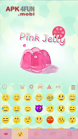 pink jelly ikeyboard theme