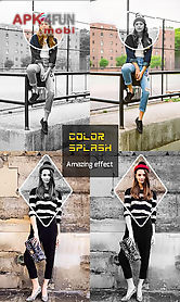 color splash snap photo effect