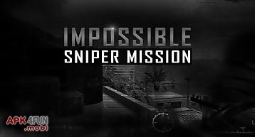 Impossible sniper mission 3d