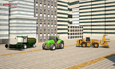tractor farmer transporter