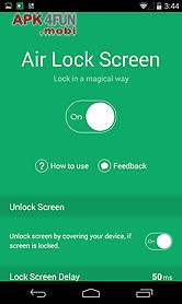 air lock screen - open screen