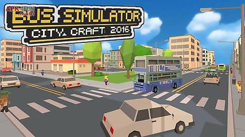 bus simulator: city craft 2016