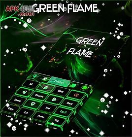 green flame theme for go