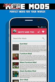 mods for mcpe - pro