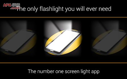 screen flashlight
