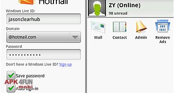 Windows live hotmail push mail