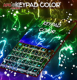 keypad color neon