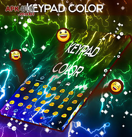 keypad color neon