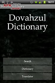 dovahzul dictionary