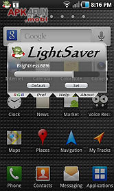 lightsaver saves battery free