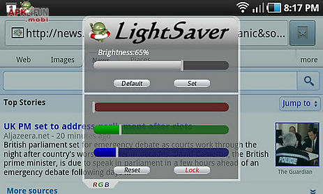 lightsaver saves battery free