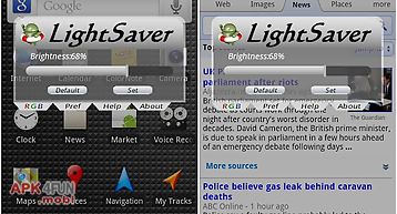 Lightsaver saves battery free