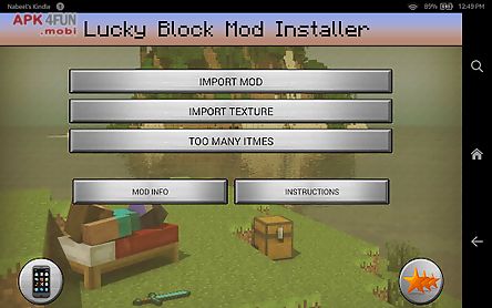 lucky block mod minecraft pe