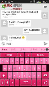 my pink keyboard