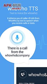 whowho tts - text to voice
