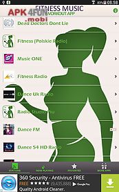 fitness music workout app
