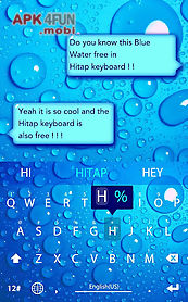 blue water for hitap keyboard