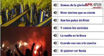Boca vs river chants