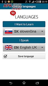 learn slovak - 50 languages