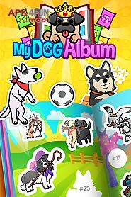 my dog album - sticker book
