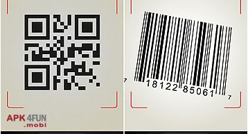 Qr barcode scanner +flashlight