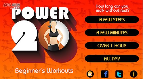 20 min beginners workout free