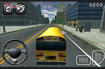 3d schoolbus driving simulator