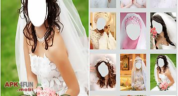 Bridal dress fashion selfie