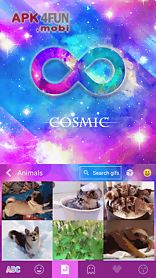 cosmic emoji theme forkeyboard