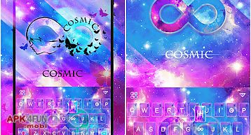 Cosmic emoji theme forkeyboard