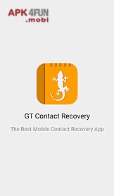 gt contact recovery