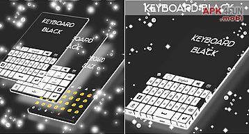 Keyboard black and white
