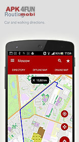 moscow map offline