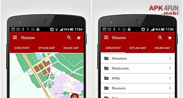 Moscow map offline