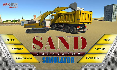 sand excavator truck sim 3d