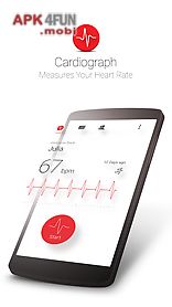 cardiograph - heart rate meter