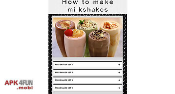 How to make milkshakes