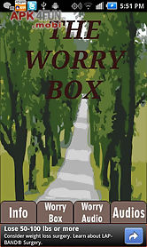 worry box---anxiety self-help