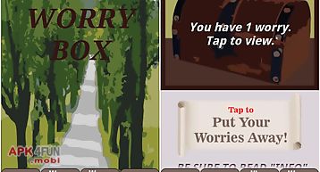Worry box---anxiety self-help