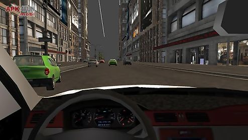 car simulator street traffic