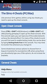 cheats for the sims