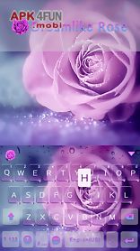 dreamlike rose keyboard theme