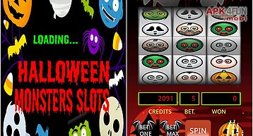 Halloween monsters slots