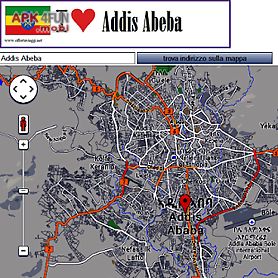 addis ababa map