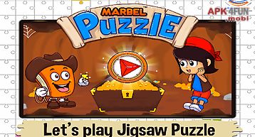 Marbel puzzle for kids