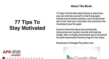 Motivation book to success